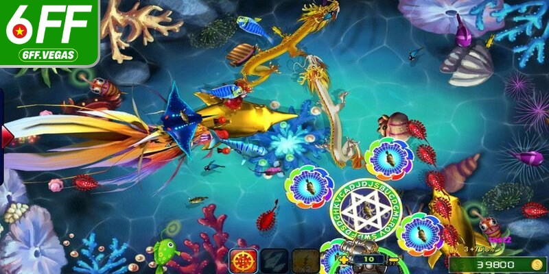 Tam tiên cắt cá là một trò chơi độc đáo cùng hiệu ứng thú vị