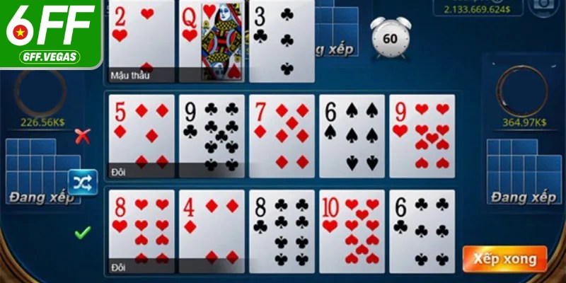 Đánh bài xập xám hay còn gọi là mậu binh, sử dụng bộ bài tây 52 lá