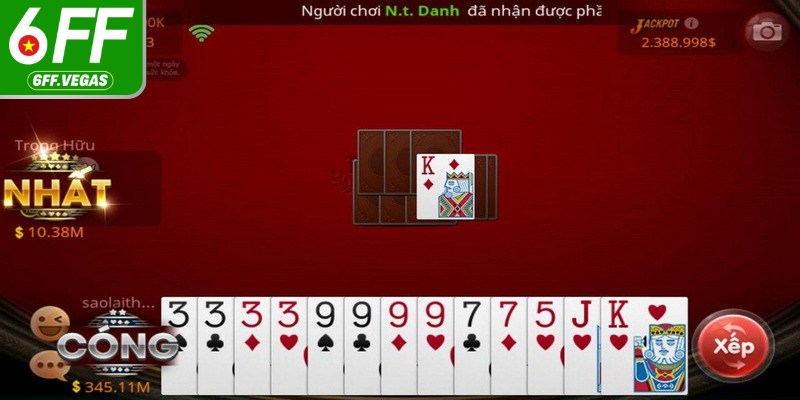 Tiến lên miền Nam là tựa game quen thuộc với hầu hết người chơi Việt