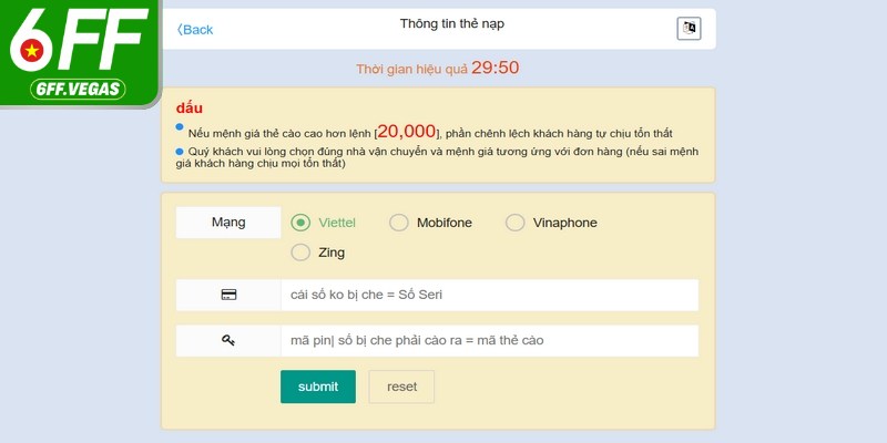 Giao dịch qua thẻ cào là 1 phương thức đáng để anh em cân nhắc