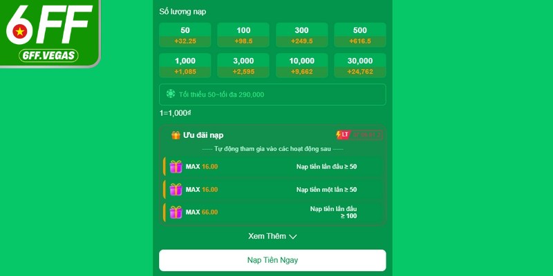 Khi chọn xong phương thức anh em hãy cung cấp đầy đủ thông tin